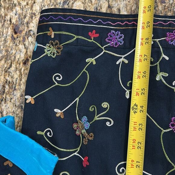 The Quacker Factory Vintage Beaded Embroidered Butterfly Floral Jacket Size 2X - Picture 8 of 8